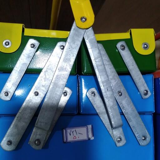 جعبه ابزار فلزی ماهرخ سایز 50 سه طبقه